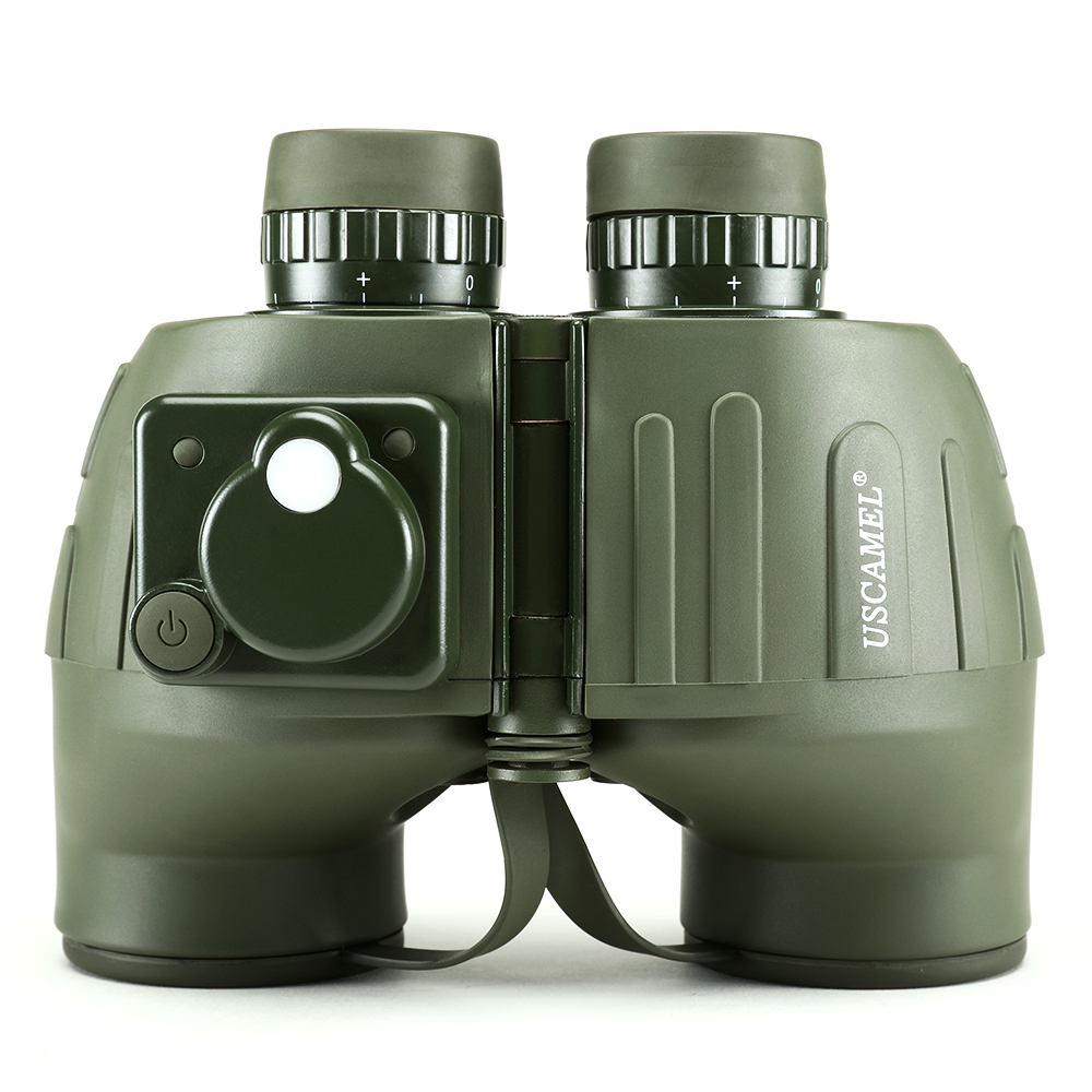 7x50 Compass Binoculars Handheld Waterproof Night Vision Rangefinder 