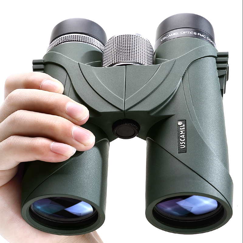 Image stabilized HD binoculars for hunting hiking