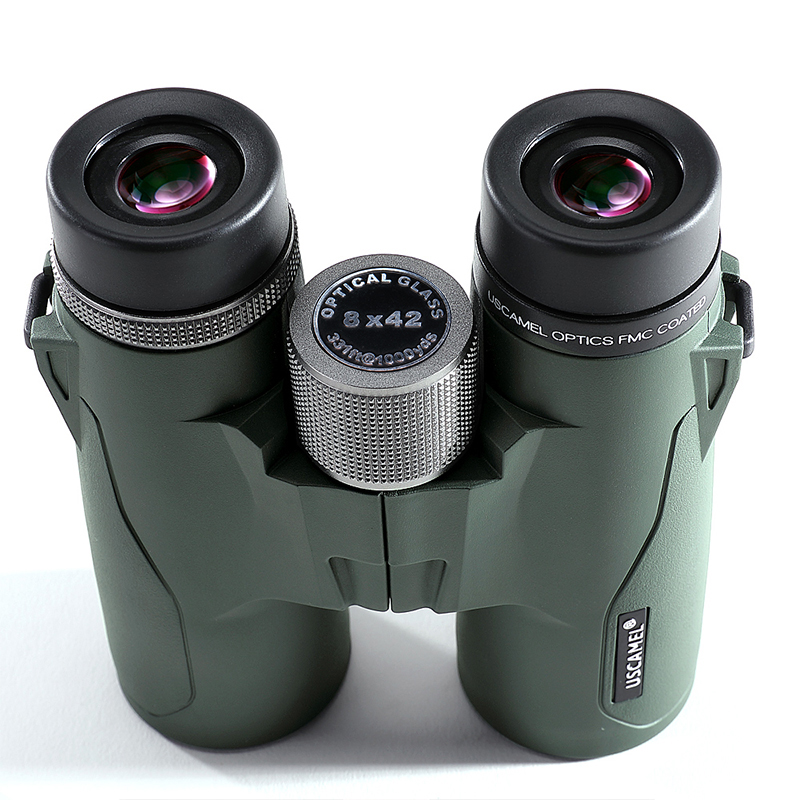 8x42 high power bird watching compact binoculars